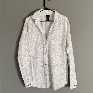 H&M Men’s Button Down Dress Shirt - Large